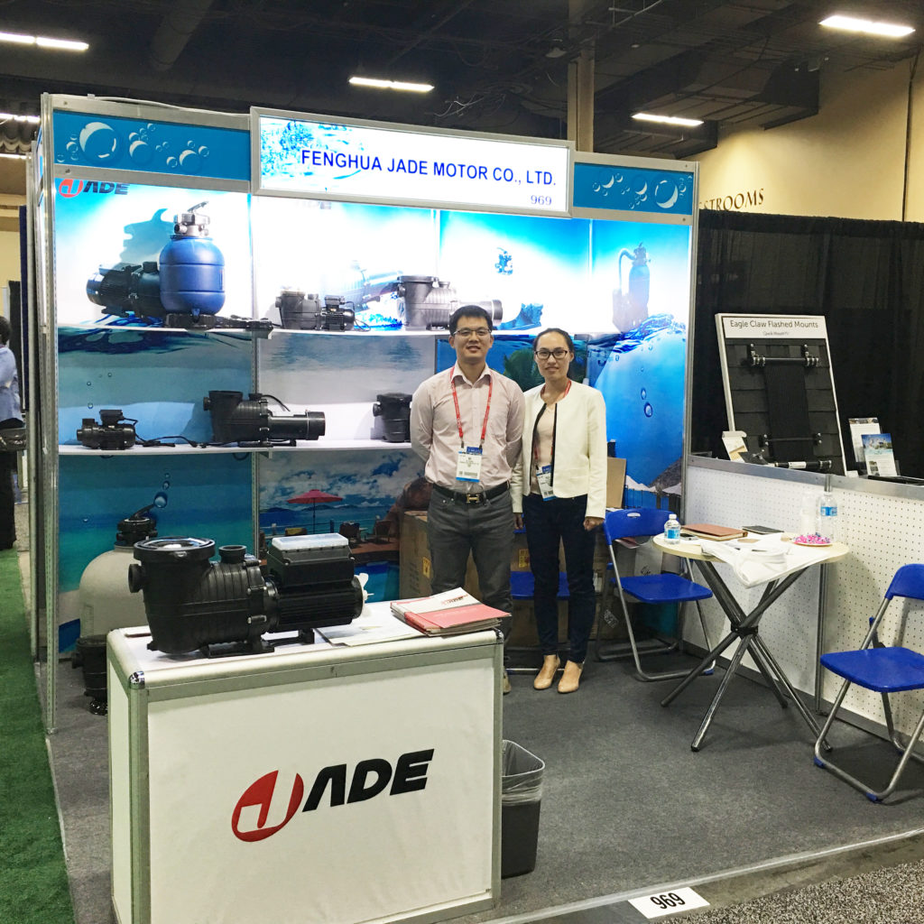 Jade in Pool|Spa|Patio Expo 2016 in New Orleans